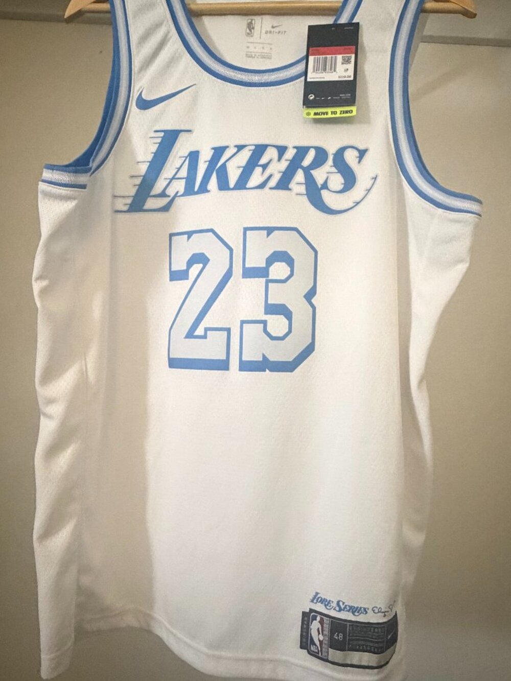 Lebron James Lore Series Elgin Baylor Authentic Swingman